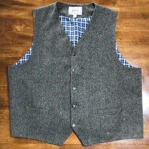 JoS A Bank Wool Vest - XXL